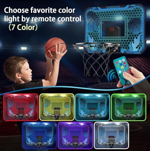 Indoor Basketball Hoop with LED Scoreboard photo 2