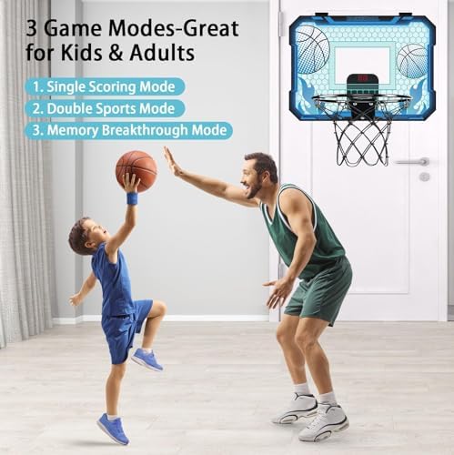 Indoor Basketball Hoop with LED Scoreboard photo 3
