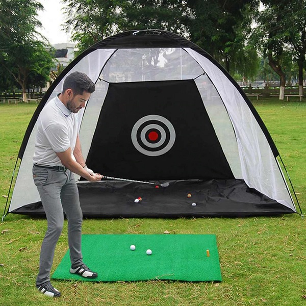 Golf practice net tent Australia